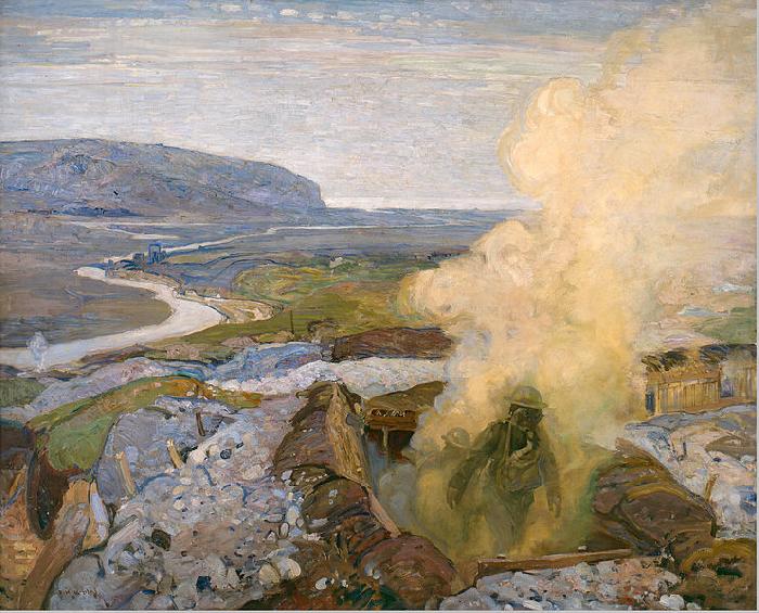 Frederick Horsman Varley Gas Chamber at Seaford